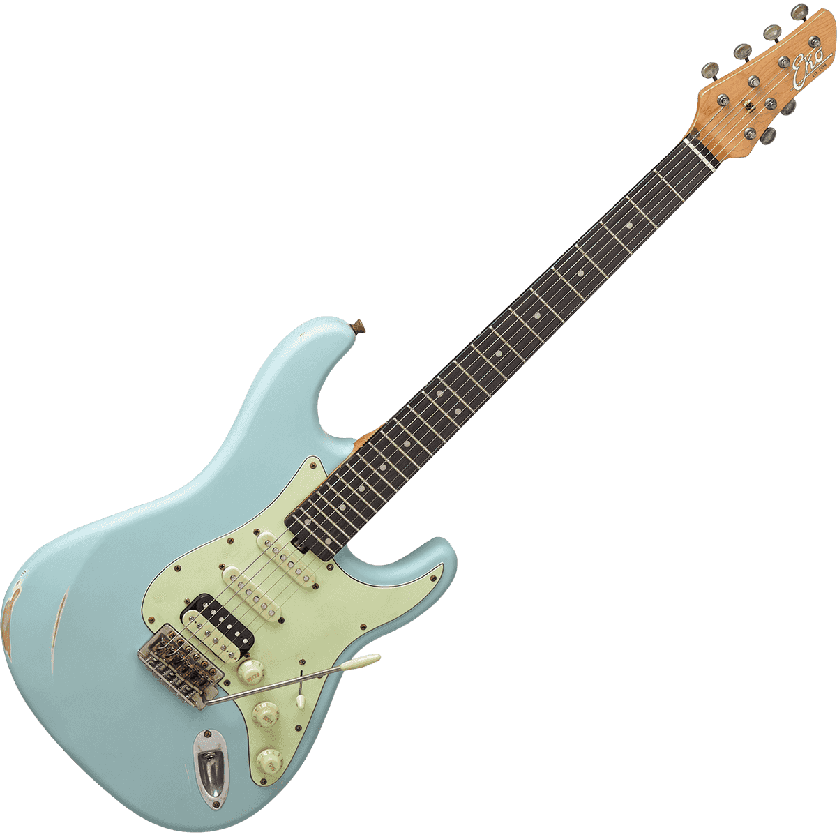 Aire Relic in Daphne Blue | Electric Guitar by EKO