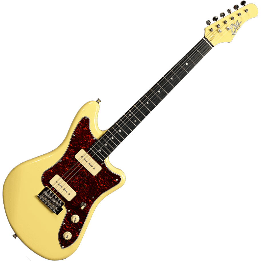 EKO Camaro VR 90 Electric Guitar | Cream Finish | P90 Pickups | Tremolo