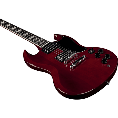 EKO Diavoletto DV10-RED Starter SG Style Electric Guitar | Red Gloss Finish, Two Humbucker Pickups