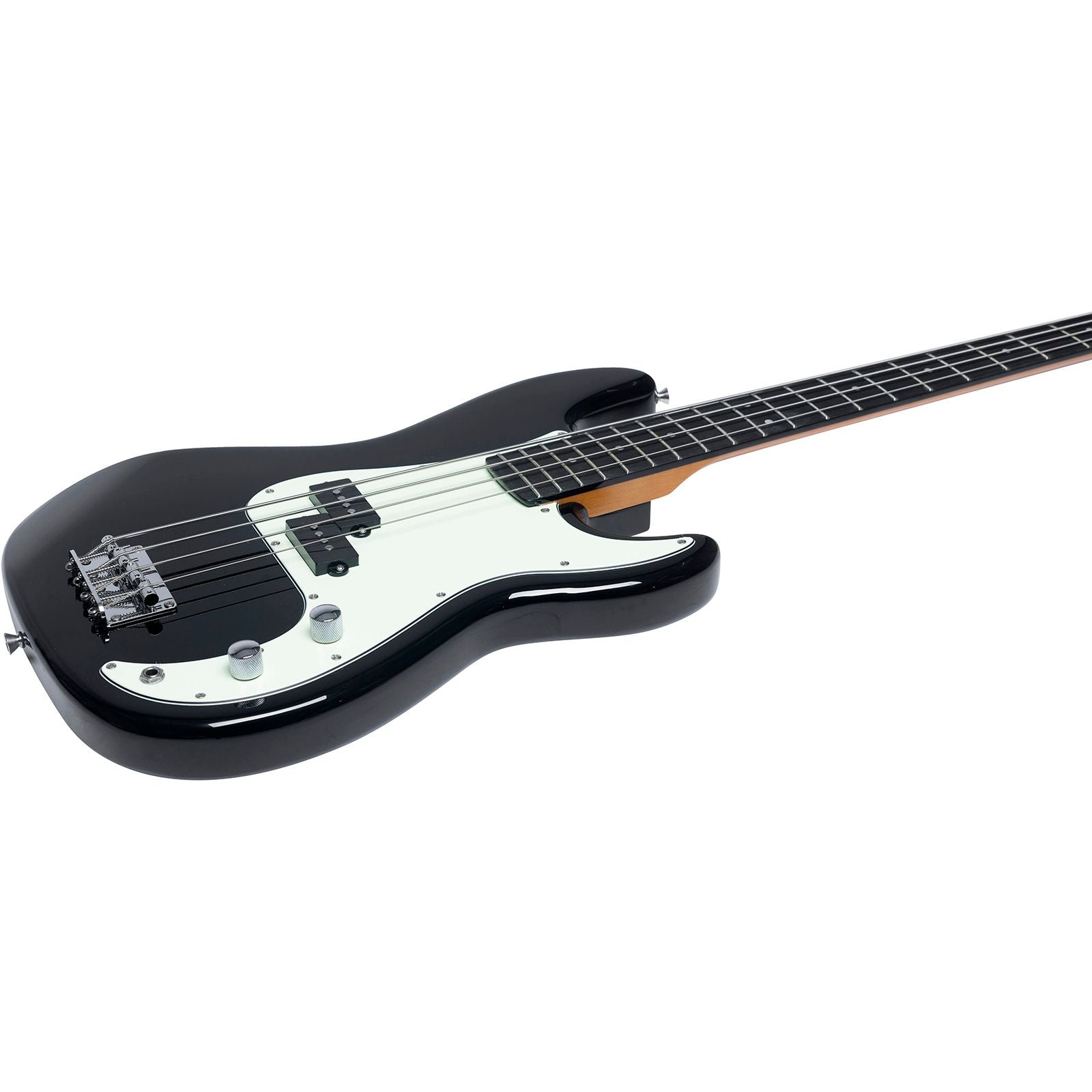 EKO PB300 Bass Guitar | Black Finish | Perfect for Beginners