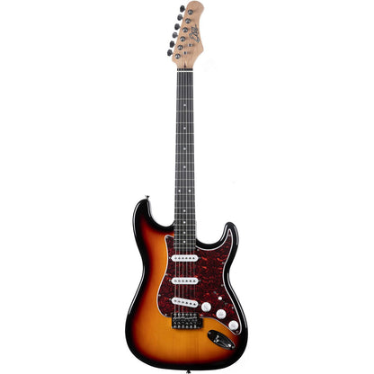 Eko ST-100 Electric Guitar | Sunburst | Tremolo Bridge | 3 Single Coil Pickups