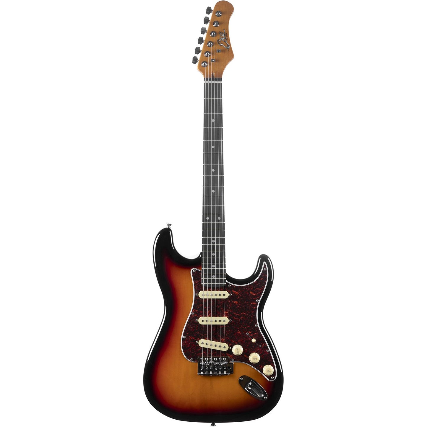 EKO ST300 Electric Guitar | Tremolo Bridge | 3 Single Coil Pickups | Sunburst