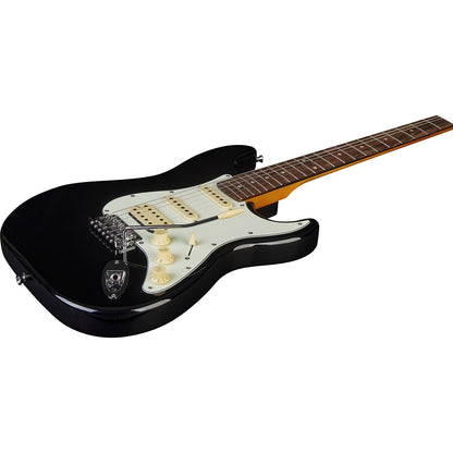EKO ST350 Electric Guitar | Tremolo Bridge | HSS Pickup Configuration | Black