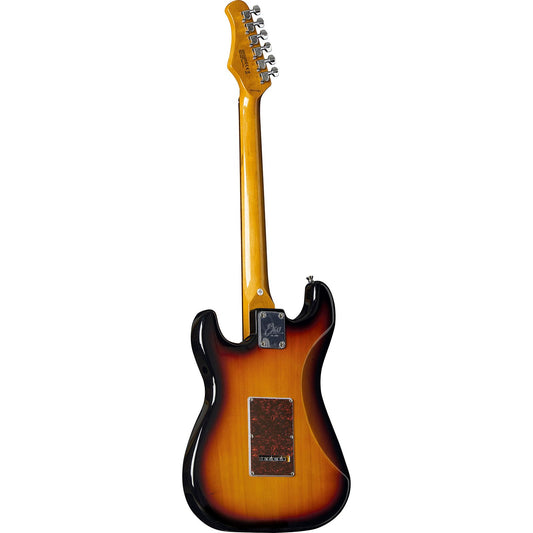 EKO ST350 Electric Guitar | Tremolo Bridge | HSS Pickup Configuration | Sunburst