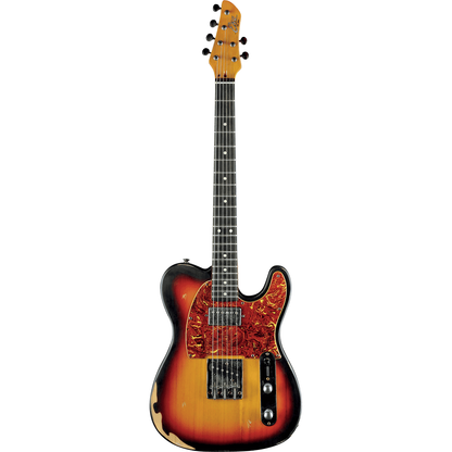 EKO Tero Relic Sunburst Telecaster Type Electric Guitar