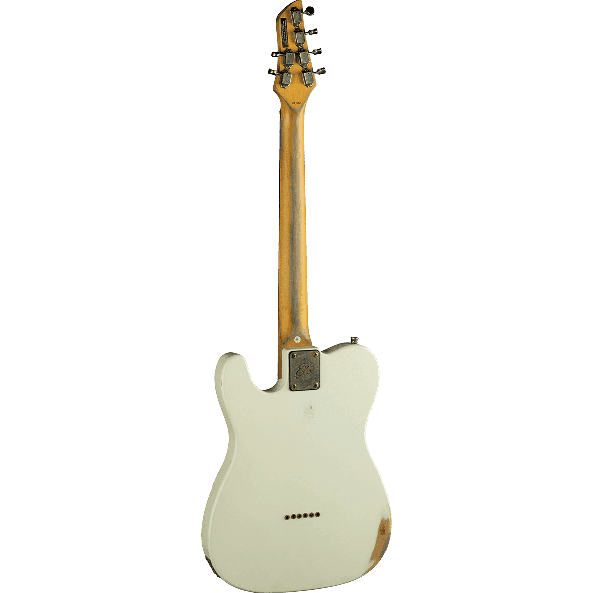 EKO Tero Relic Olympic White Telecaster Type Electric Guitar