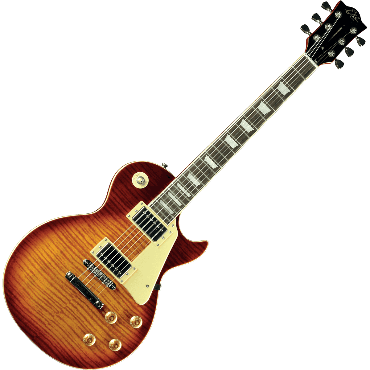 EKO VL480-CSB Electric Guitar | Cherry Sunburst Finish | Humbucker Pickups | Les Paul Shape
