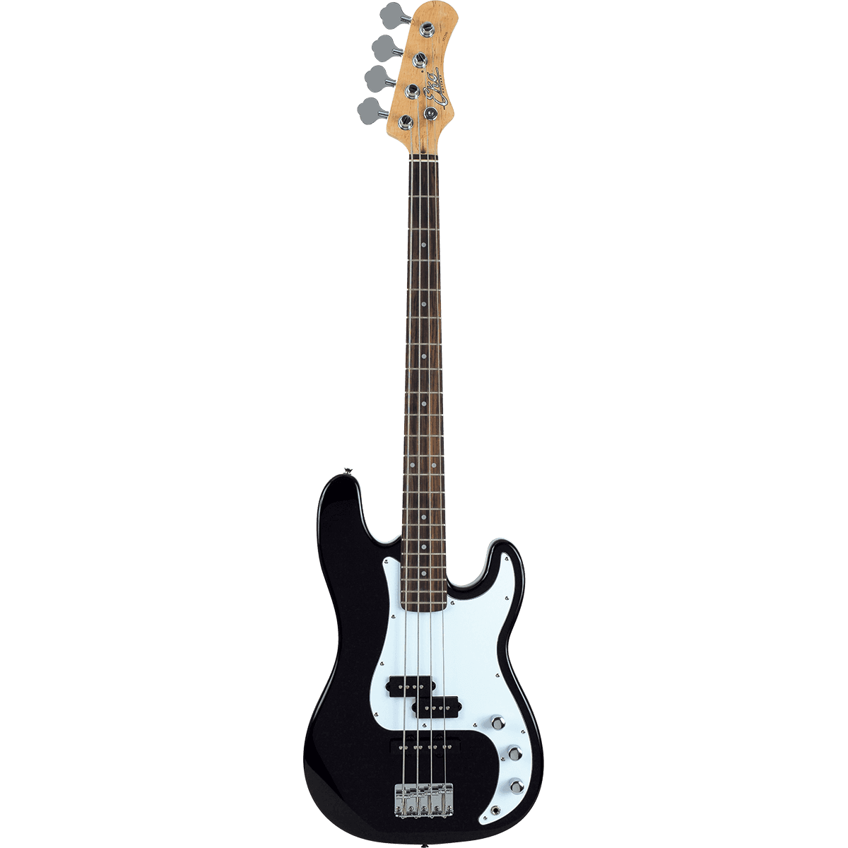 EKO VPJ280 Bass Guitar | Black | 2 Pickups | Perfect Beginner Bass