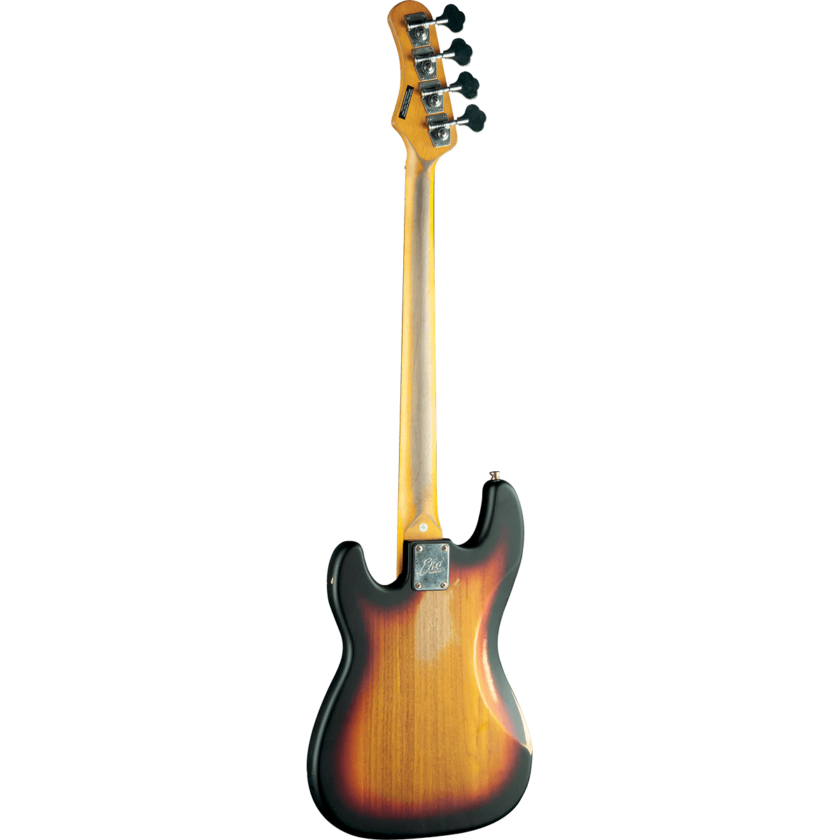 EKO VPJ280V-RELIC-SB Bass Guitar | Relic Sunburst Finish | Dual Pickups | Vintage Feel with Modern Performance