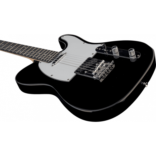 EKO VT380 Black Starter Telecaster Type Electric Guitar | Gloss Finish, Suitable For Beginners