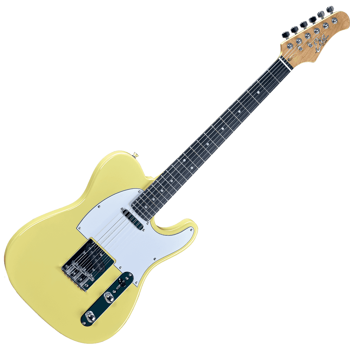 EKO VT380 Cream White Starter Telecaster Type Electric Guitar | Gloss Finish, Suitable For Beginners