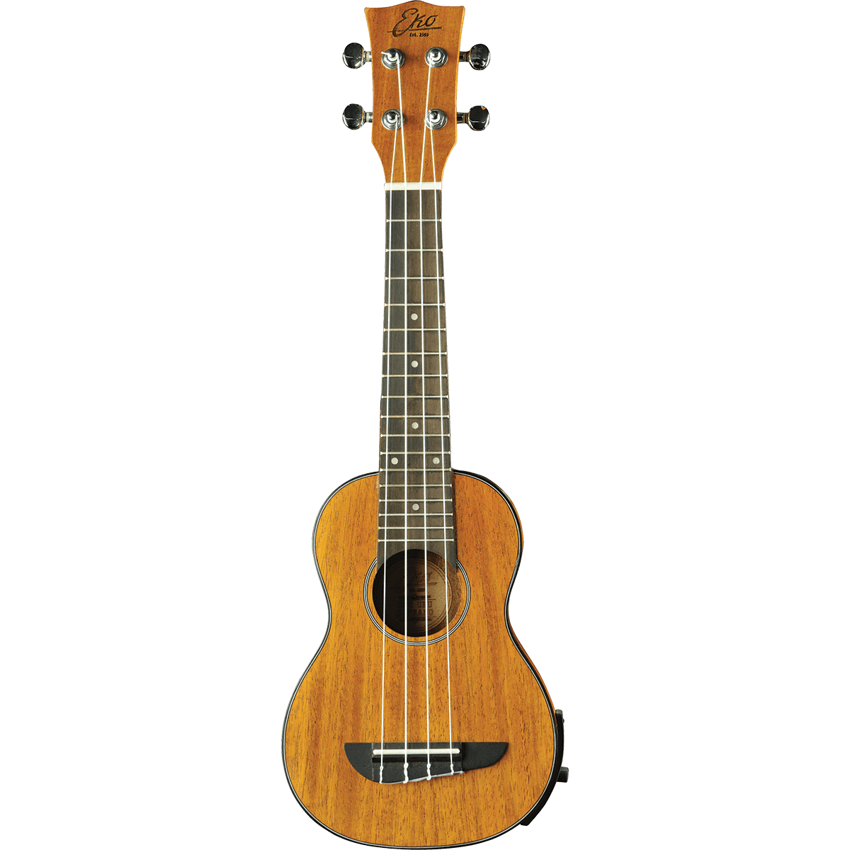 EKO Duo EQ Mahogany Electro-Acoustic Soprano Ukulele | Including Premium Accessories