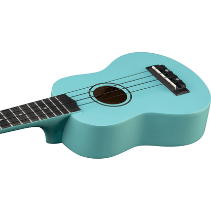 EKO Primo Soprano Ukulele Beginner Pack | Blue | Including Accessories