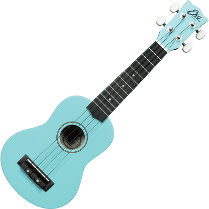 EKO Primo Soprano Ukulele Beginner Pack | Blue | Including Accessories