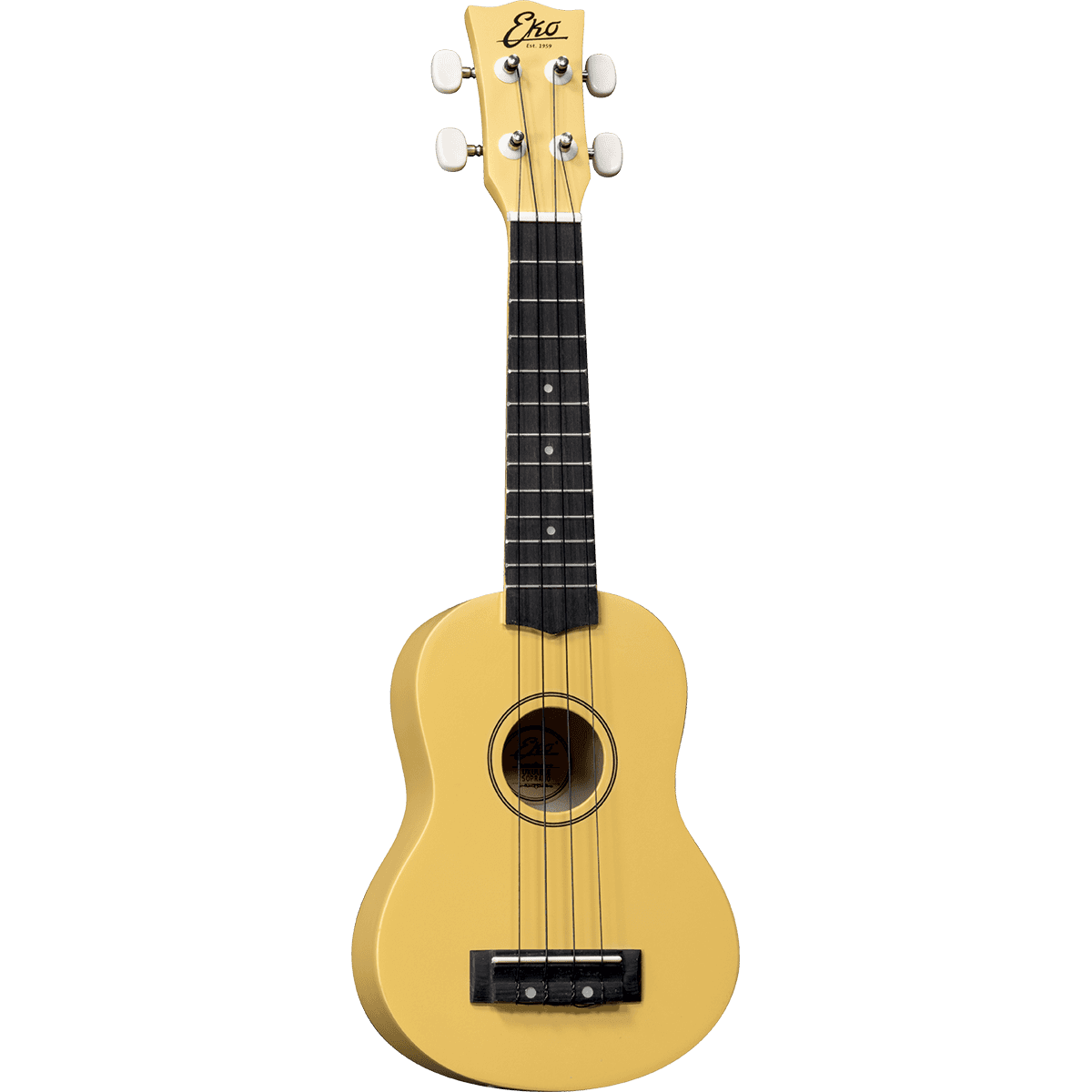 EKO Primo Soprano Ukulele Beginner Pack | Yellow | Including Accessories