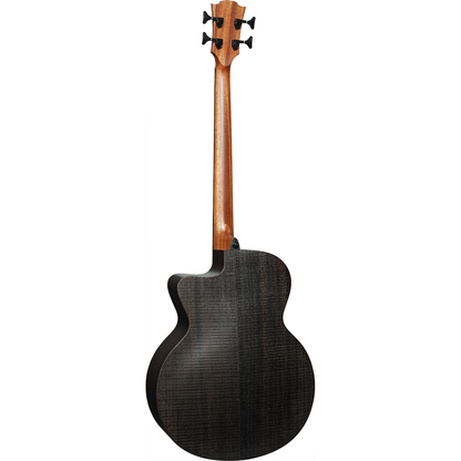 Lag Sauvage-BCE Jumbo Electro Acoustic Bass Guitar with Cutaway | Includes a Soft Case