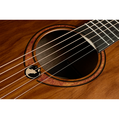 Lâg Sauvage-DCE Dreadnought Cutaway Electro Acoustic Guitar | Includes Case and Cable | GLA SAUVAGE-DCE
