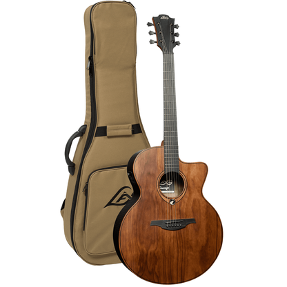 Lâg Sauvage-JCE Jumbo Cutaway Electro Acoustic Guitar | Includes Case and Cable | GLA SAUVAGE-JCE