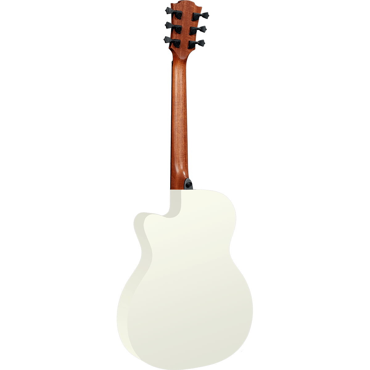 Auditorium Slim Cutaway Ivory Electro Acoustic Guitar Tramontane by Lâg | T118ASCE-IVO