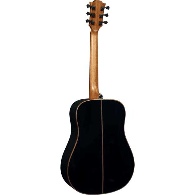 Steel String Guitar Tramontane 118 by Lâg | GLA T118D-BLK | folk guitar, no cutaway, black