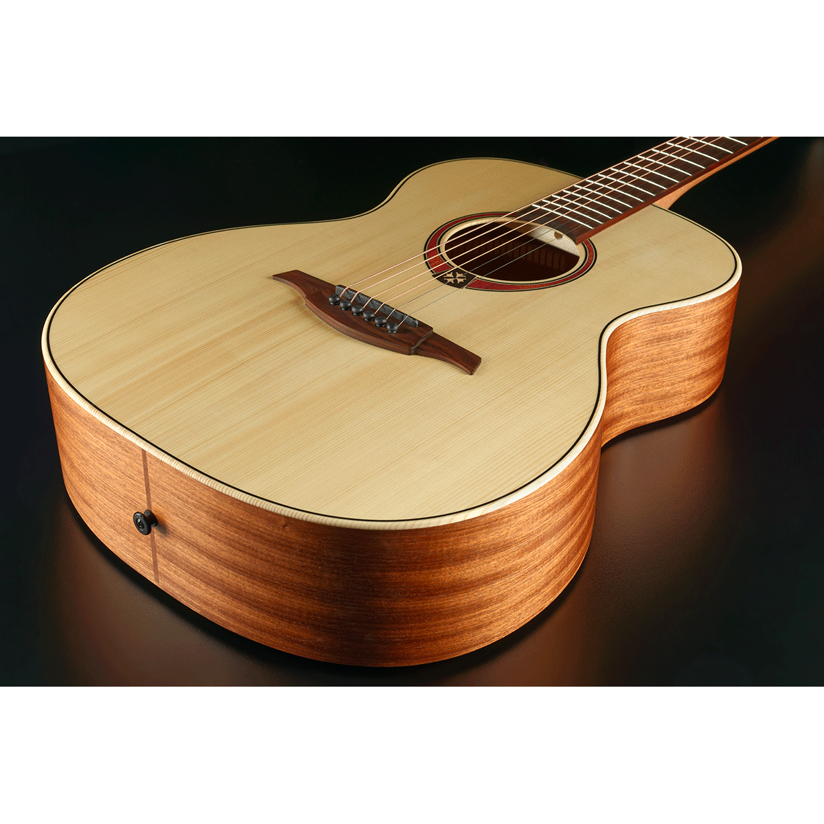 Steel Strings Acoustic Guitar Tramontane 70 by Lâg | T70A-NAT Auditorium | Natural Colour