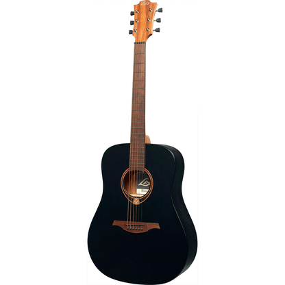 Steel Strings Acoustic Guitar Tramontane 70 by Lâg | T70D-BLS Dreadnought | Black