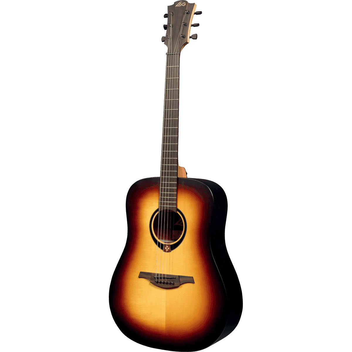 Steel Strings Acoustic Guitar Tramontane 70 by Lâg | T70D-BRB Dreadnought | Brown Sunburst