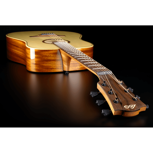 Steel Strings Dreadnought Acoustic Guitar Tramontane 88 by Lag | Natural Finish