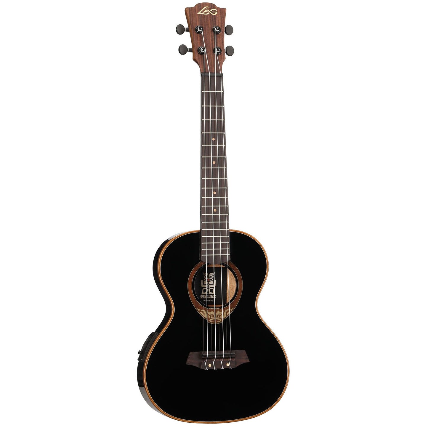 Lag TKU118TE Tenor Electro Acoustic Ukulele | Black