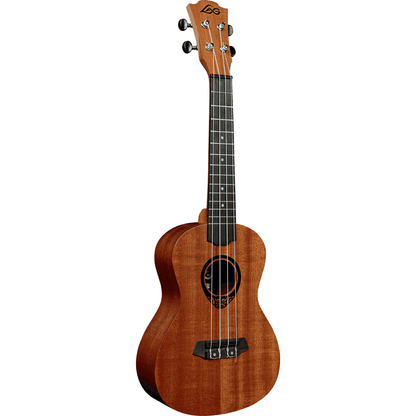 Lâg Tiki Uku 8 Concert Ukulele, Gig Bag Included | GLU TKU8C