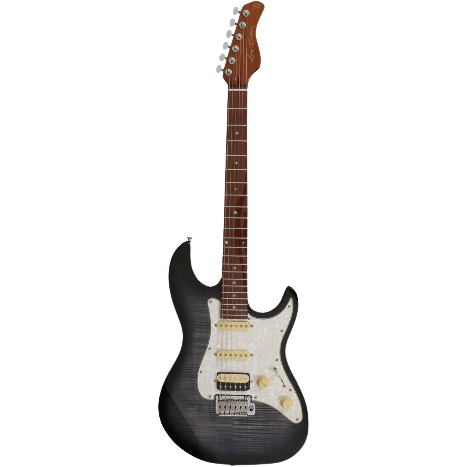 Sire Larry Carlton S7 Electric Guitar | HSS Pickup Configuration | Edgeless™ Fingerboard | Transparent Black