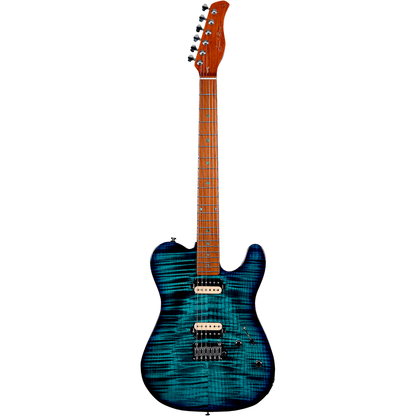 Sire Larry Carlton T7 Electric Guitar | HH Pickup Configuration | Edgeless™ Fingerboard | Transparent Blue