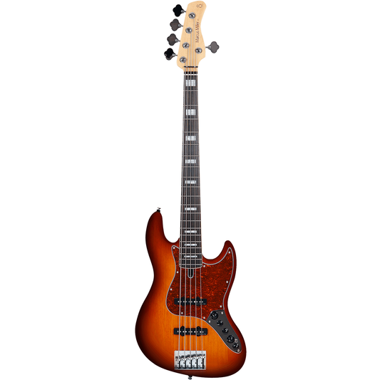 Sire Marcus Miller V7 5-String Electric Bass Guitar | Tobacco Sunburst