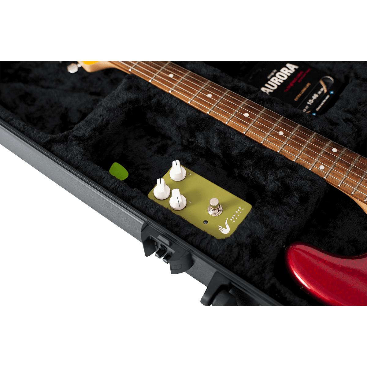 GATOR CASES | TSA Series ATA | Molded Case For Standard Electric Guitar | Military Grade Polyethylene | GTSA-GTRELEC