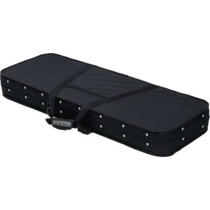 Tobago HTO ESB-N Bass Guitar Case | High Density Shaped Foam Interior with Velvet, Black, Lightweight