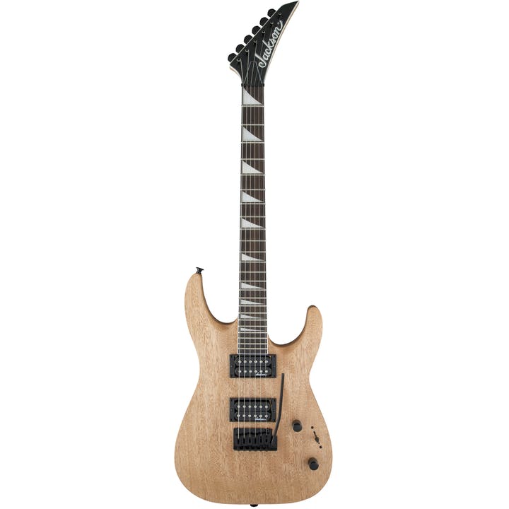 Jackson JS22 DKA Electric Guitar in Natural Oil Finish with Amaranth Fretboard | Tremolo | Humbucker Pickups