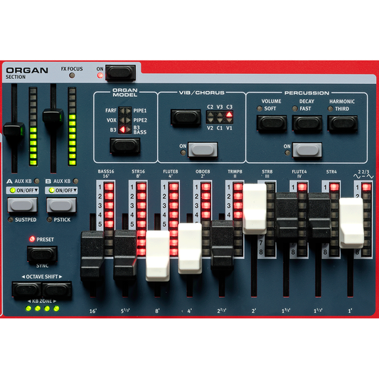 Nord Stage 4 Compact | 73-Key Semi-Weighted Waterfall Triple Sensor Keybed