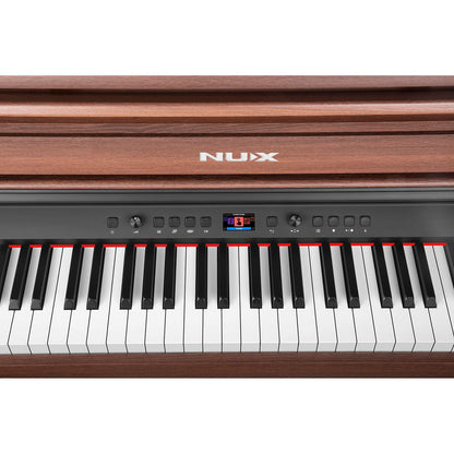 NUX NCK-430 Digital Piano | 88-Key Hammer Action Keyboard | Bluetooth Audio and MIDI
