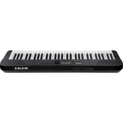 NUX NEK-100 61-Key Digital Piano | Semi-Weighted Keyboard | with Included Bluetooth Module | Black