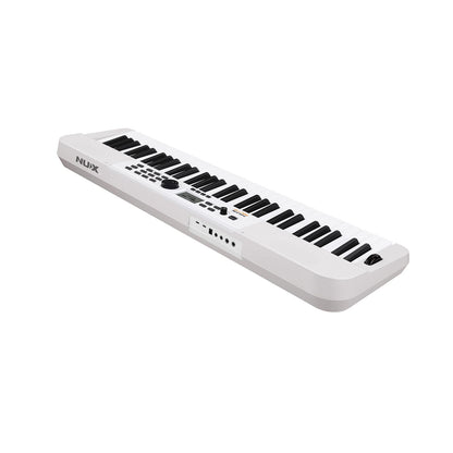 NUX NEK-110 61-Key Digital Piano | 700 Built-In Sounds | Bluetooth | White