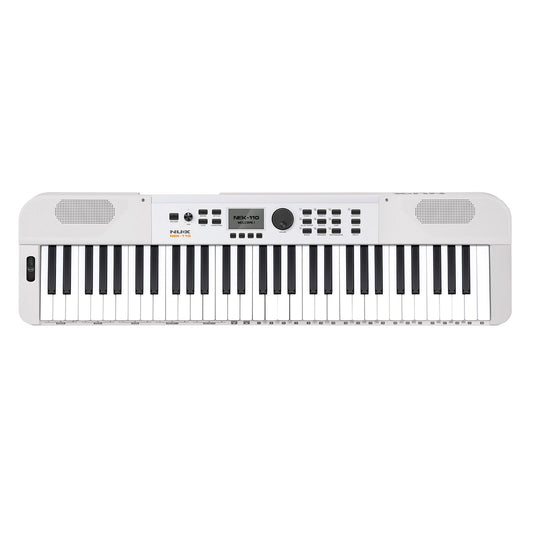 NUX NEK-110 61-Key Digital Piano | 700 Built-In Sounds | Bluetooth | White