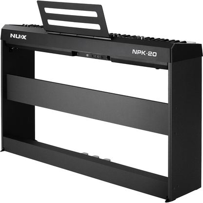 NUX NPK-20 Digital Piano | 88-Key Heavy Touch Keyboard | with Bluetooth | Black