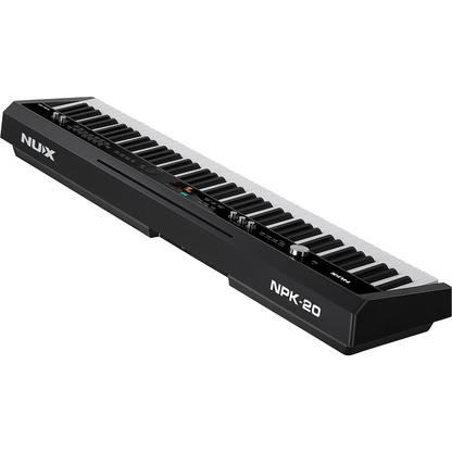 NUX NPK-20 Digital Piano | 88-Key Heavy Touch Keyboard | with Bluetooth | Black