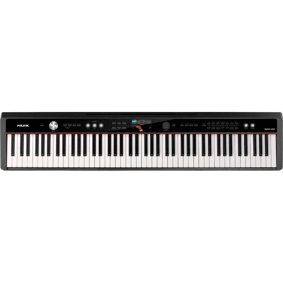 NUX NPK-20 Digital Piano | 88-Key Heavy Touch Keyboard | with Bluetooth | Black