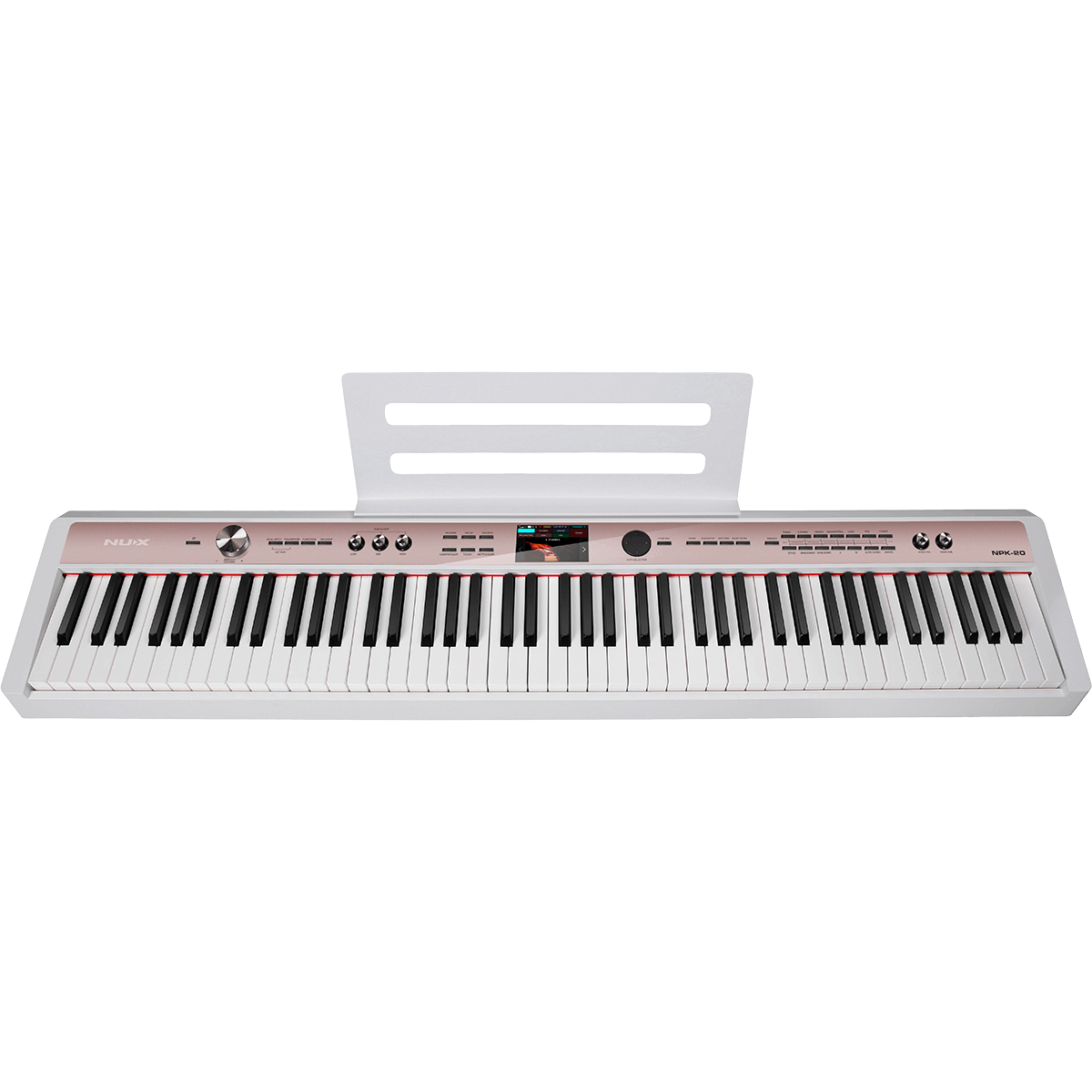 NUX NPK-20 Digital Piano | 88-Key Heavy Touch Keyboard | with Bluetooth | White