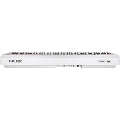 NUX NPK-20 Digital Piano | 88-Key Heavy Touch Keyboard | with Bluetooth | White