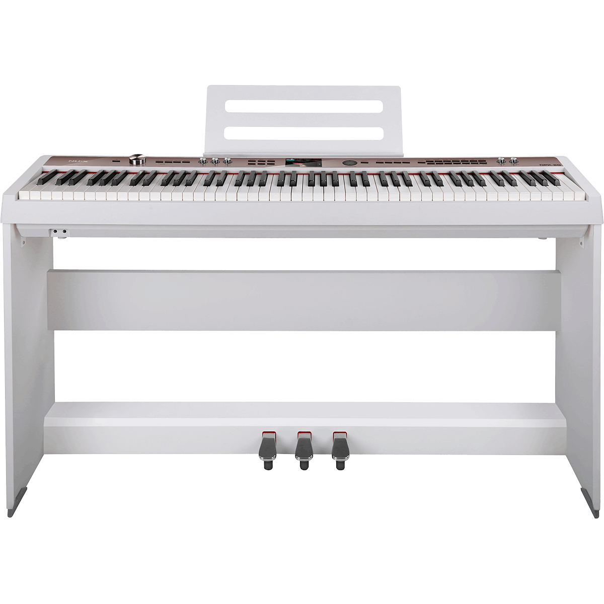 NUX NPK-20 Digital Piano | 88-Key Heavy Touch Keyboard | with Bluetooth | White