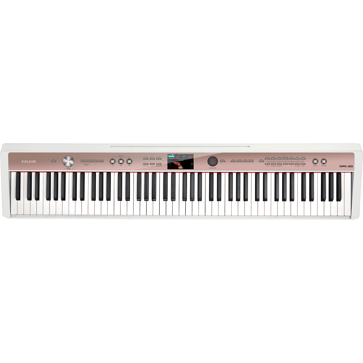 NUX NPK-20 Digital Piano | 88-Key Heavy Touch Keyboard | with Bluetooth | White