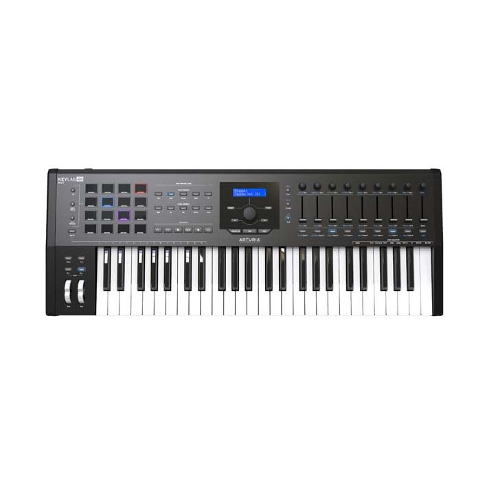 Arturia KeyLab MkII 49 | MIDI controller, 49 luxurious keys, Included software, Black