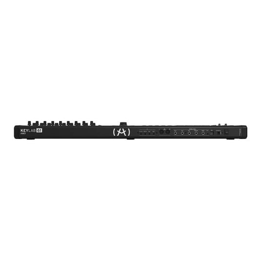 Arturia KeyLab MkII 61 | MIDI controller, 61 luxurious keys and comprehensive connectivity, included software, Black